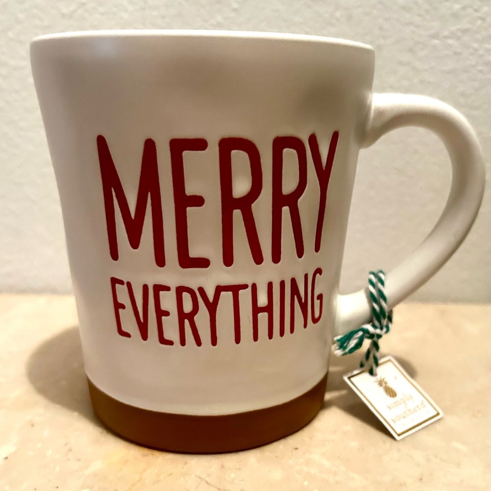 NWTs Simply Southern, “Merry Everything” mug